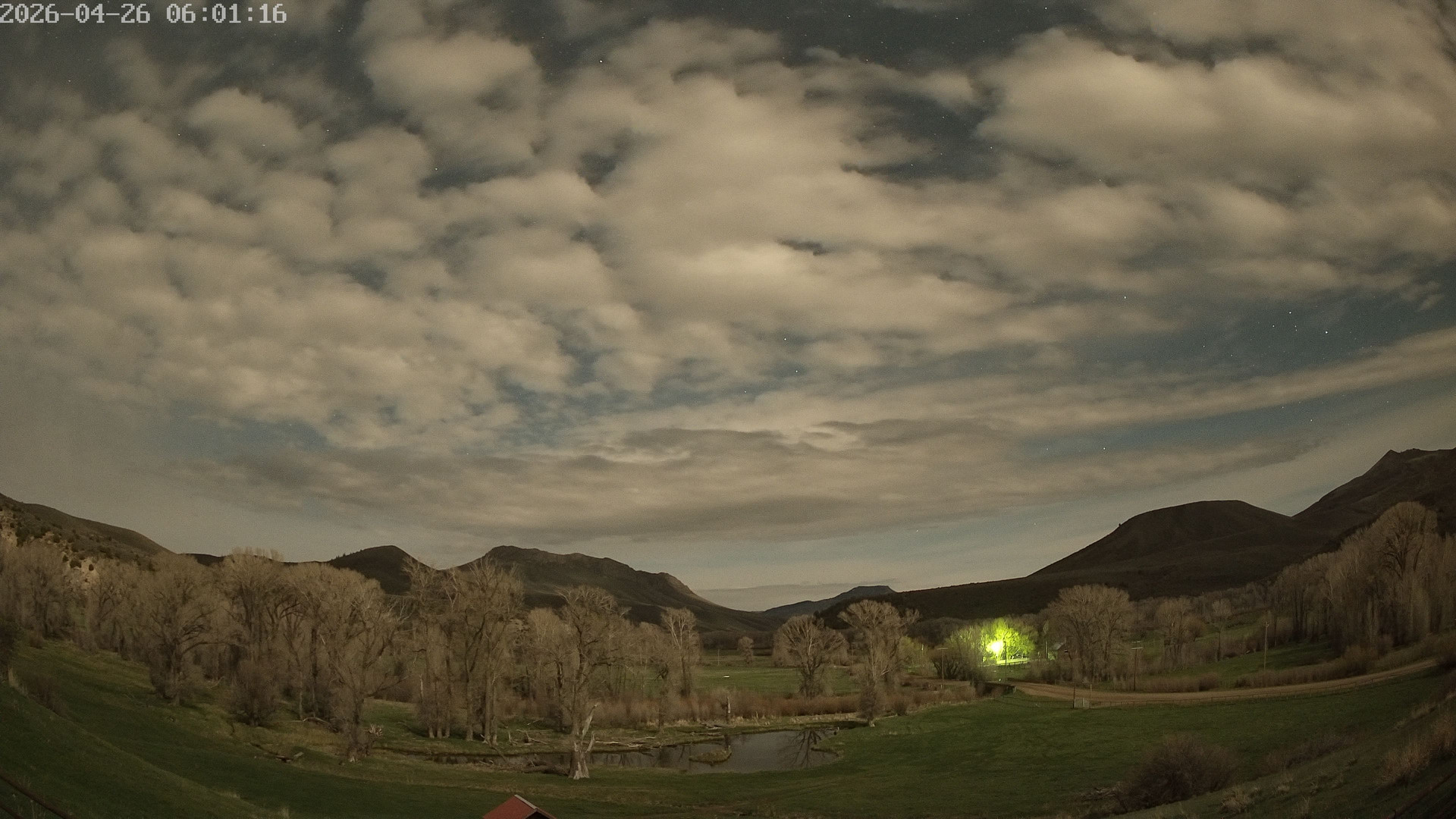 time-lapse frame, Sierra Madre Cam webcam