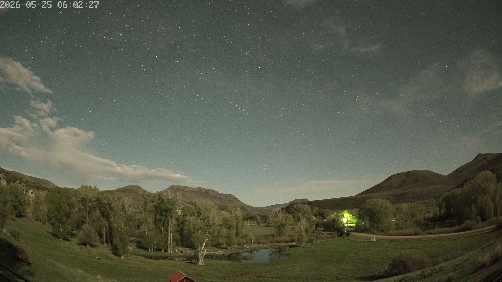 time-lapse frame, Sierra Madre Cam webcam