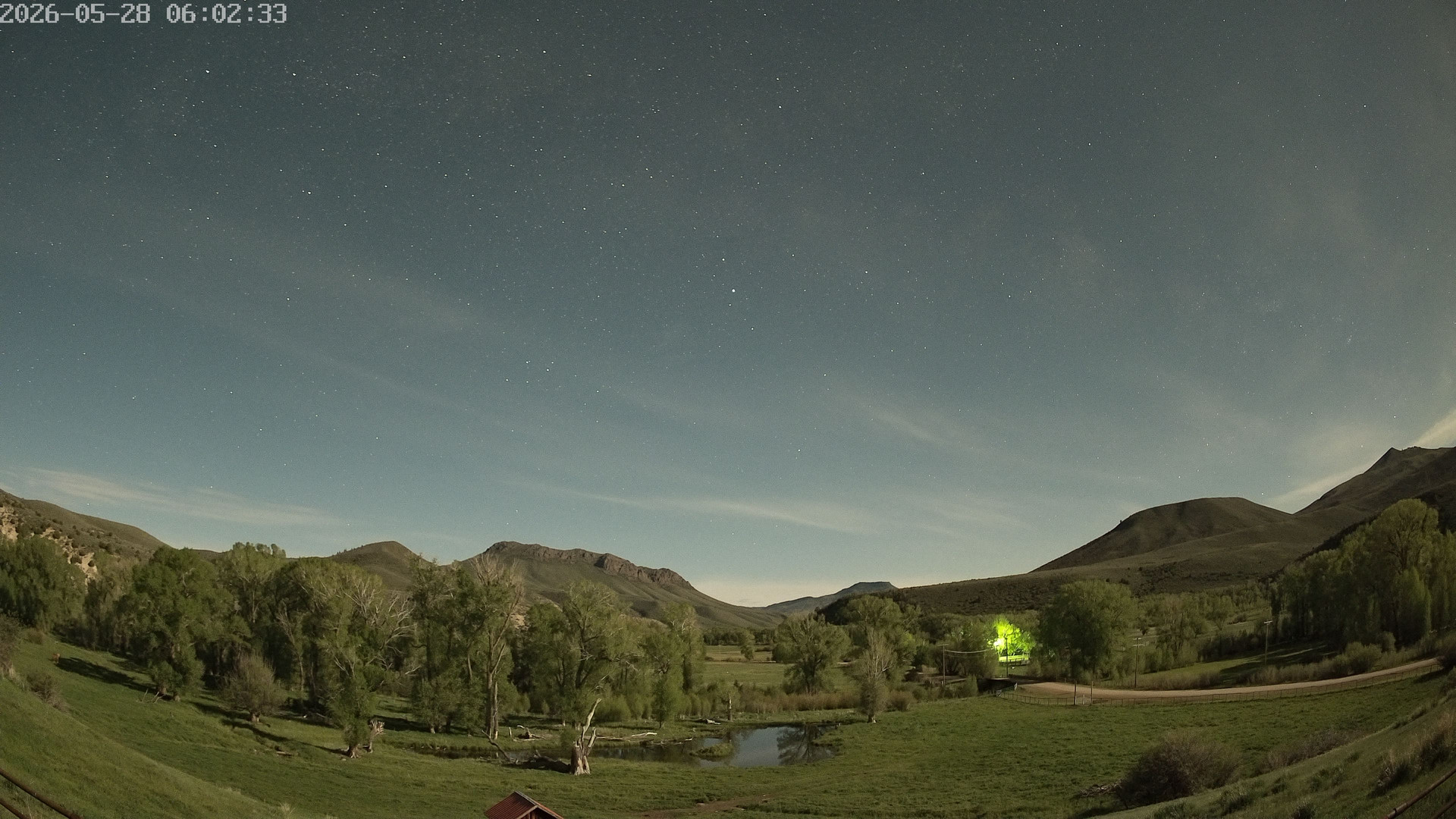 time-lapse frame, Sierra Madre Cam webcam