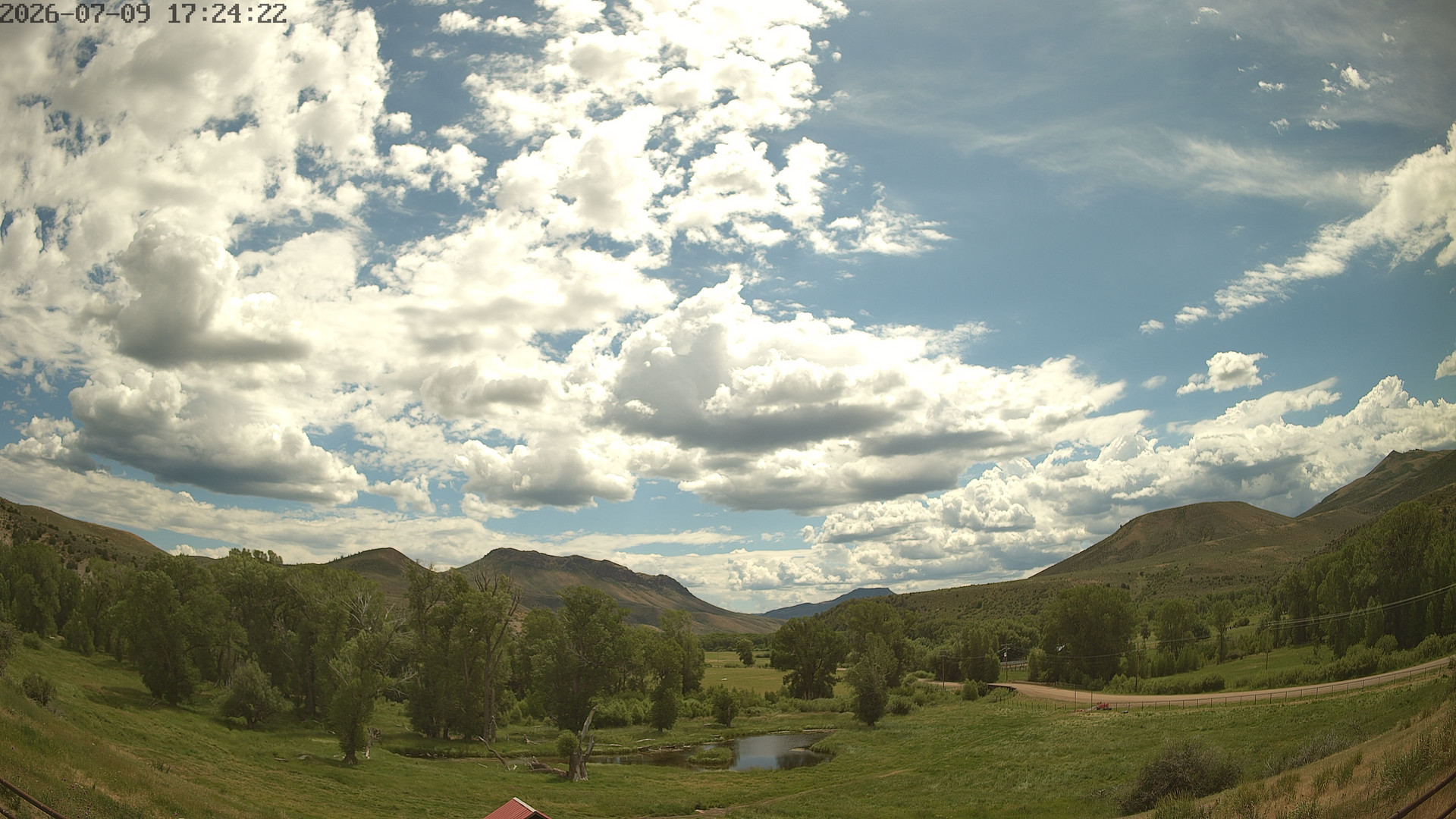 time-lapse frame, Sierra Madre Cam webcam