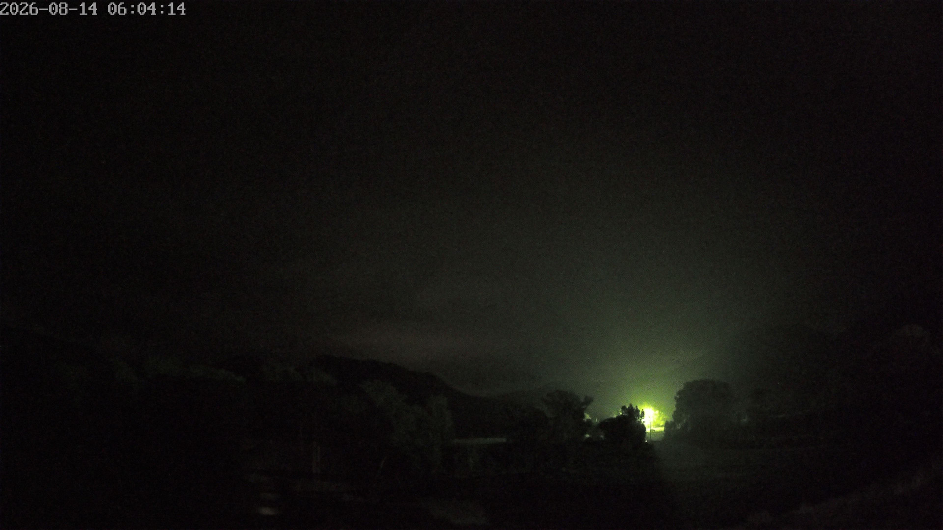 time-lapse frame, Sierra Madre Cam webcam