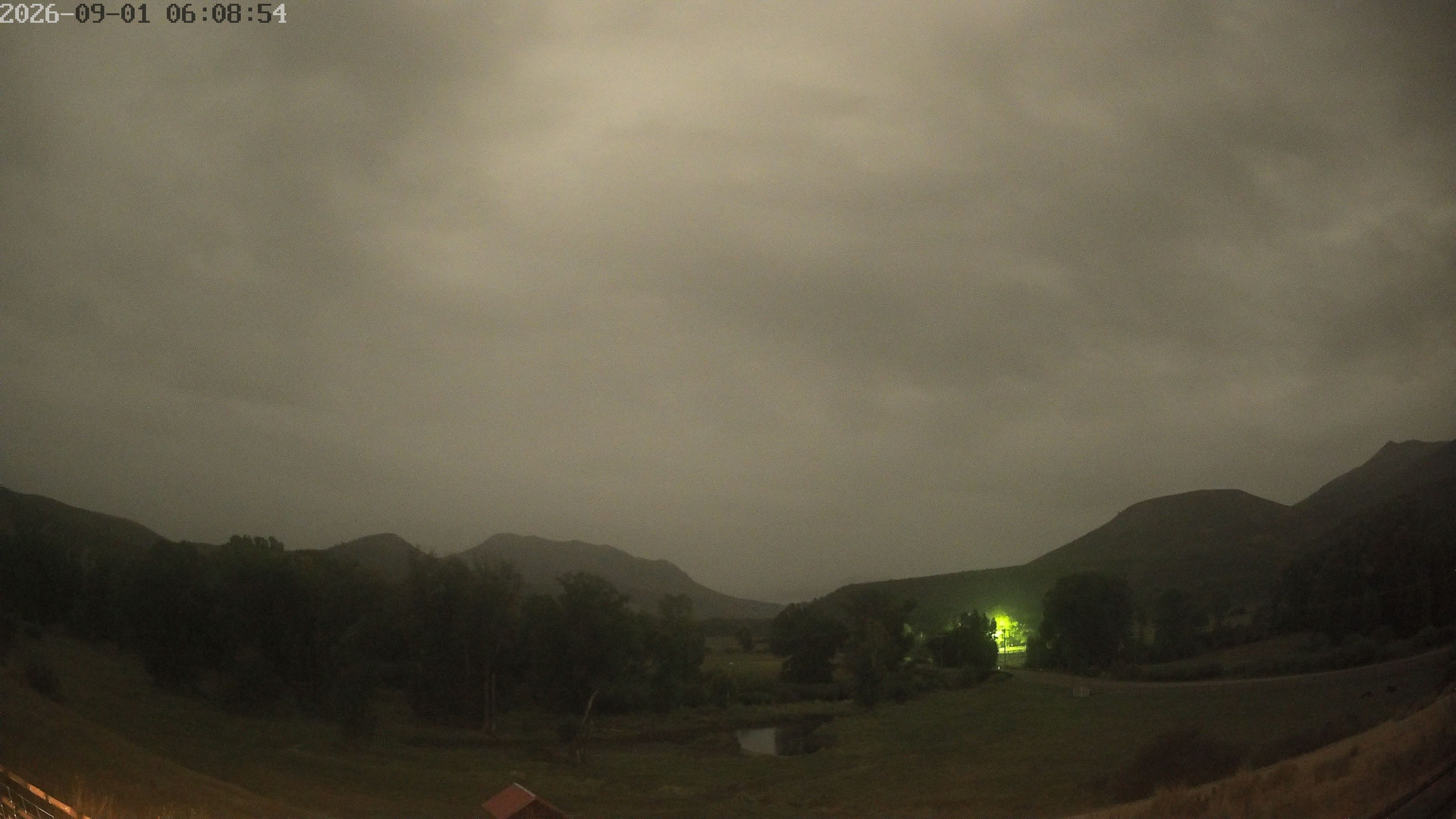 time-lapse frame, Sierra Madre Cam webcam
