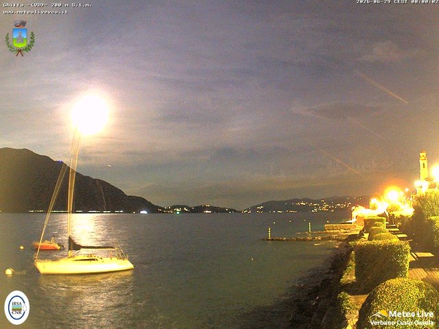 time-lapse frame, Ghiffa webcam