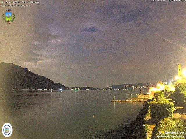 time-lapse frame, Ghiffa webcam