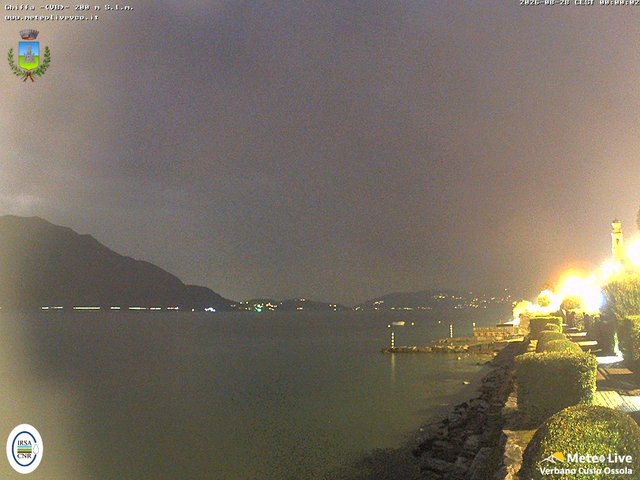 time-lapse frame, Ghiffa webcam