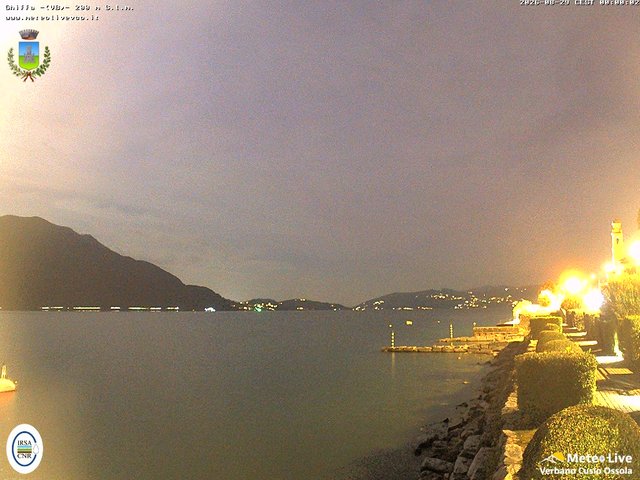 time-lapse frame, Ghiffa webcam