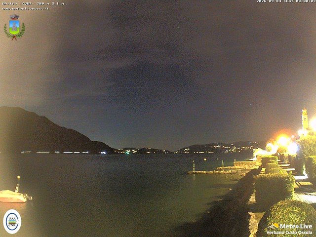 time-lapse frame, Ghiffa webcam