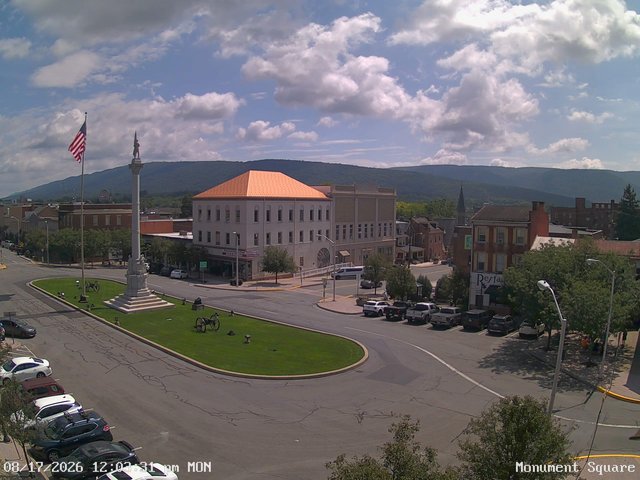 view from Monument Square Center on 2026-08-17