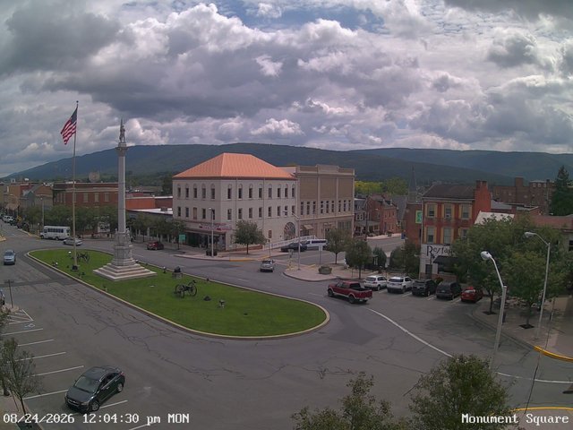 view from Monument Square Center on 2026-08-24