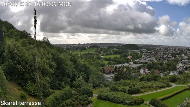 time-lapse frame, Skaret terrasse webcam