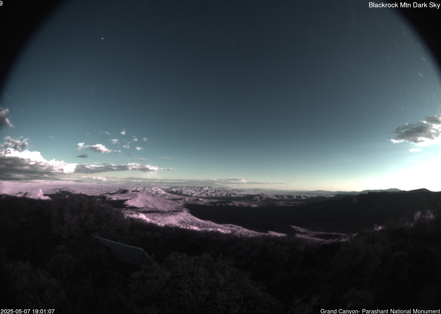time-lapse frame, Blackrock - Dark Sky webcam