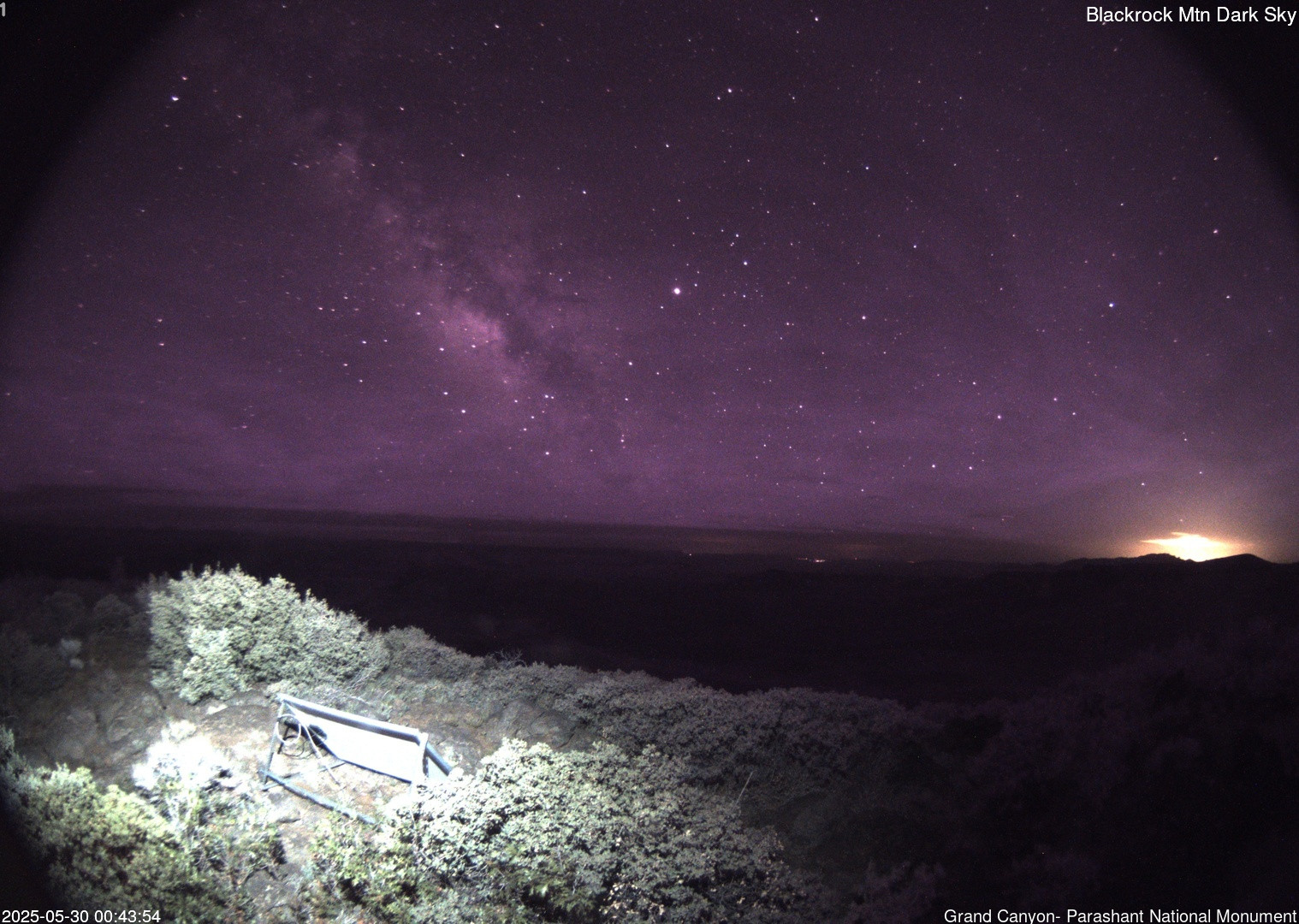 time-lapse frame, Blackrock - Dark Sky webcam