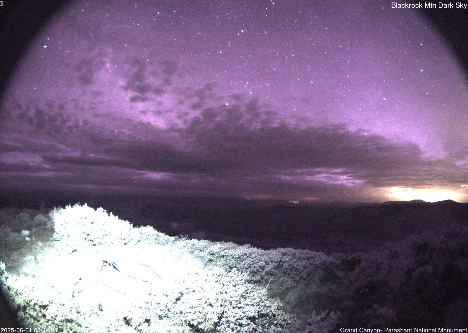time-lapse frame, Blackrock - Dark Sky webcam