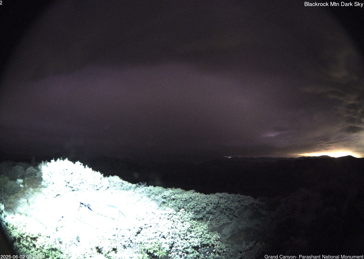 time-lapse frame, Blackrock - Dark Sky webcam
