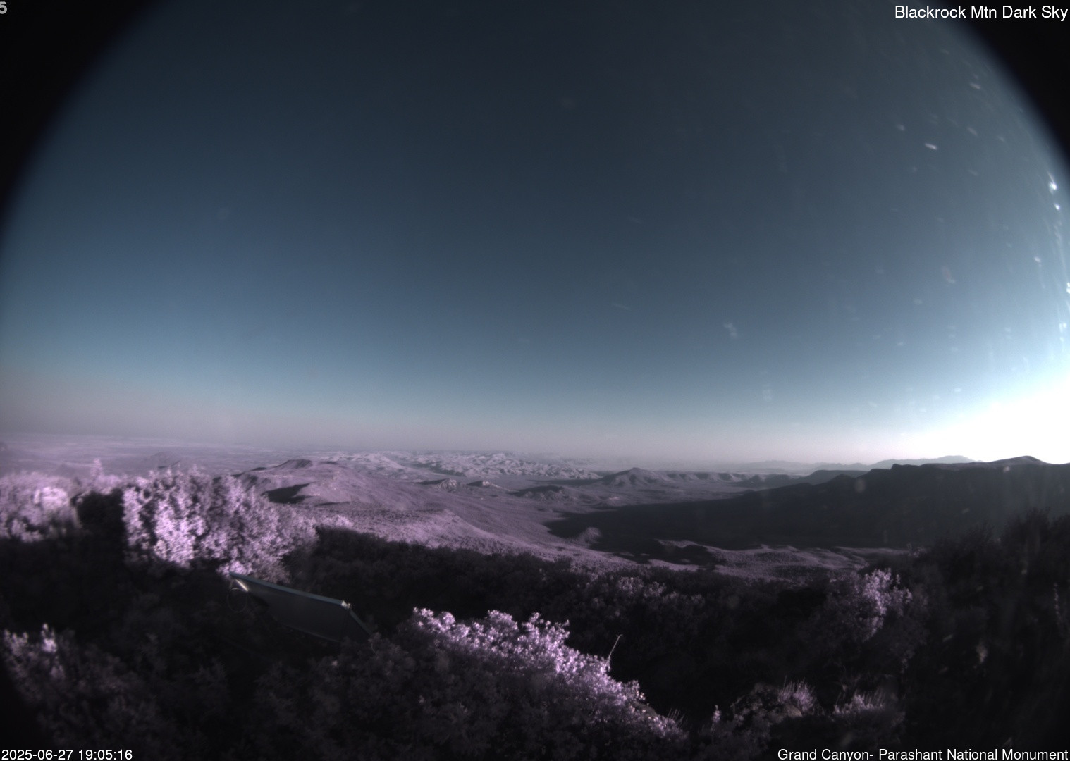 time-lapse frame, Blackrock - Dark Sky webcam