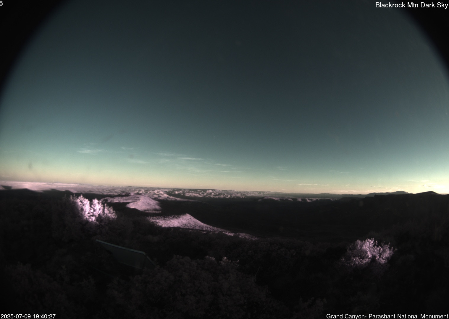 time-lapse frame, Blackrock - Dark Sky webcam