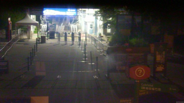 time-lapse frame, Tremblant Base Sud webcam