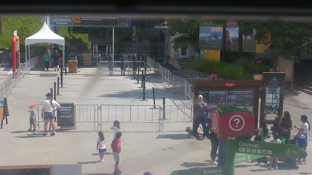 view from Tremblant Base Sud on 2026-08-17