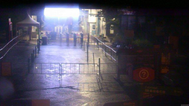 time-lapse frame, Tremblant Base Sud webcam