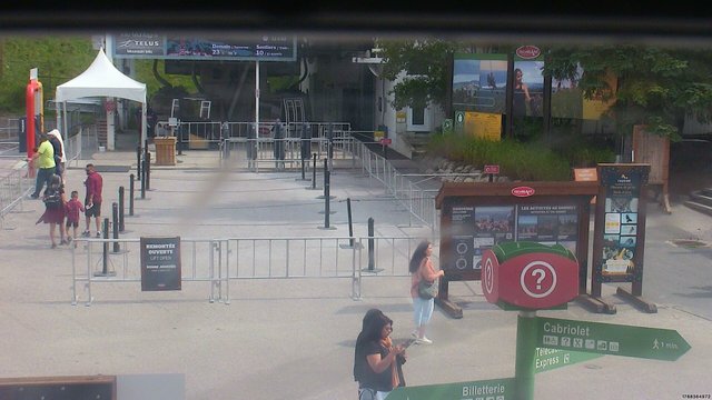 view from Tremblant Base Sud on 2026-09-02