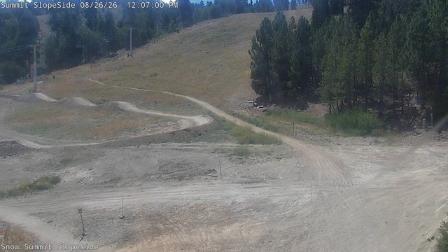 view from Snow Summit Slopeside on 2026-08-26
