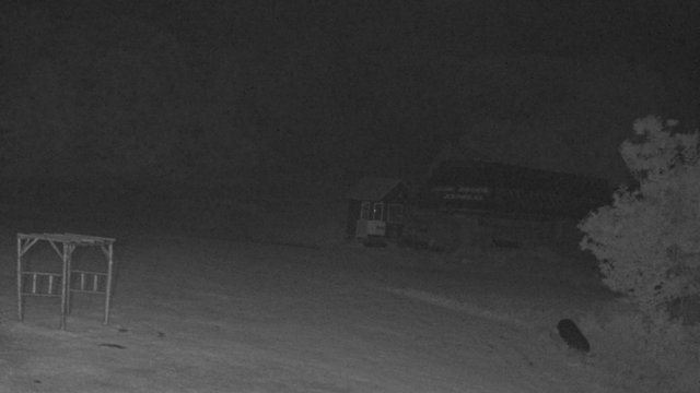time-lapse frame, Sugarbush Slide Brook Lift webcam
