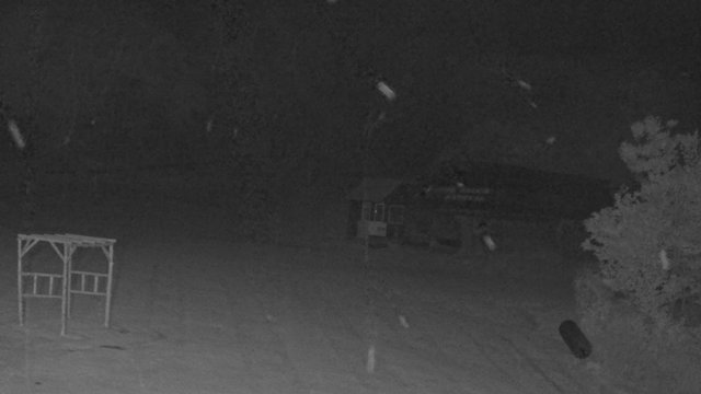 time-lapse frame, Sugarbush Slide Brook Lift webcam