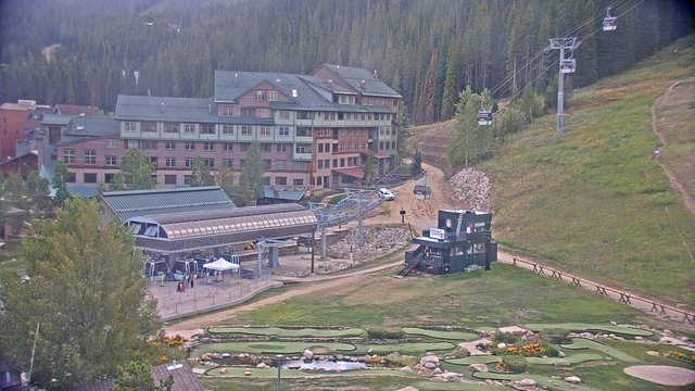 view from Winter Park Base on 2026-08-27