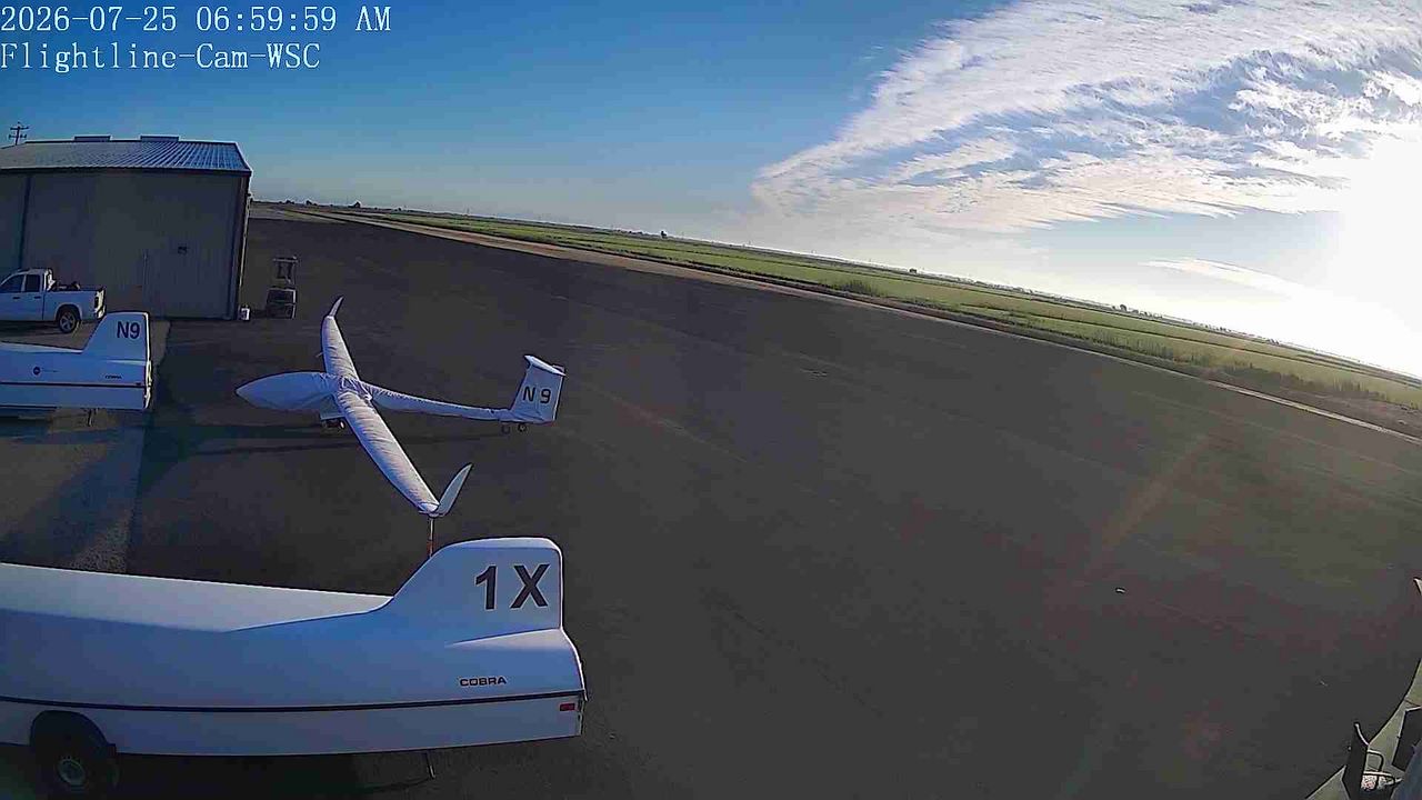 time-lapse frame, Williams Soaring Flightline Cam webcam