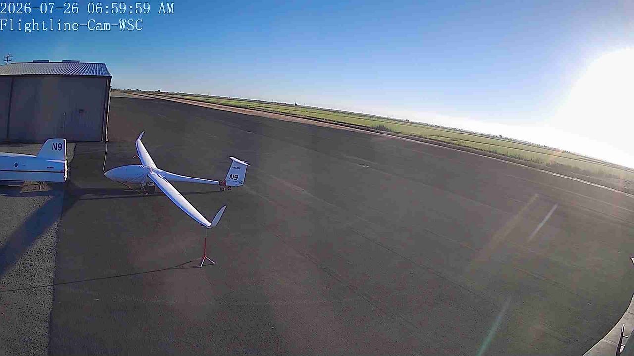 time-lapse frame, Williams Soaring Flightline Cam webcam