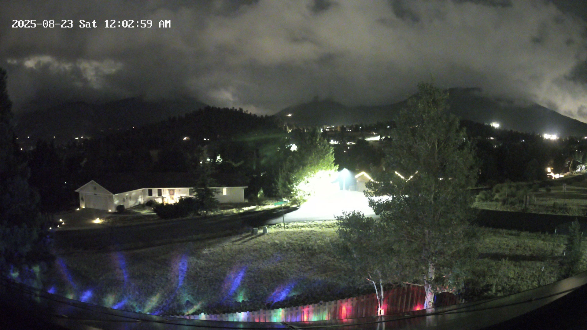 time-lapse frame, Estes Cam webcam