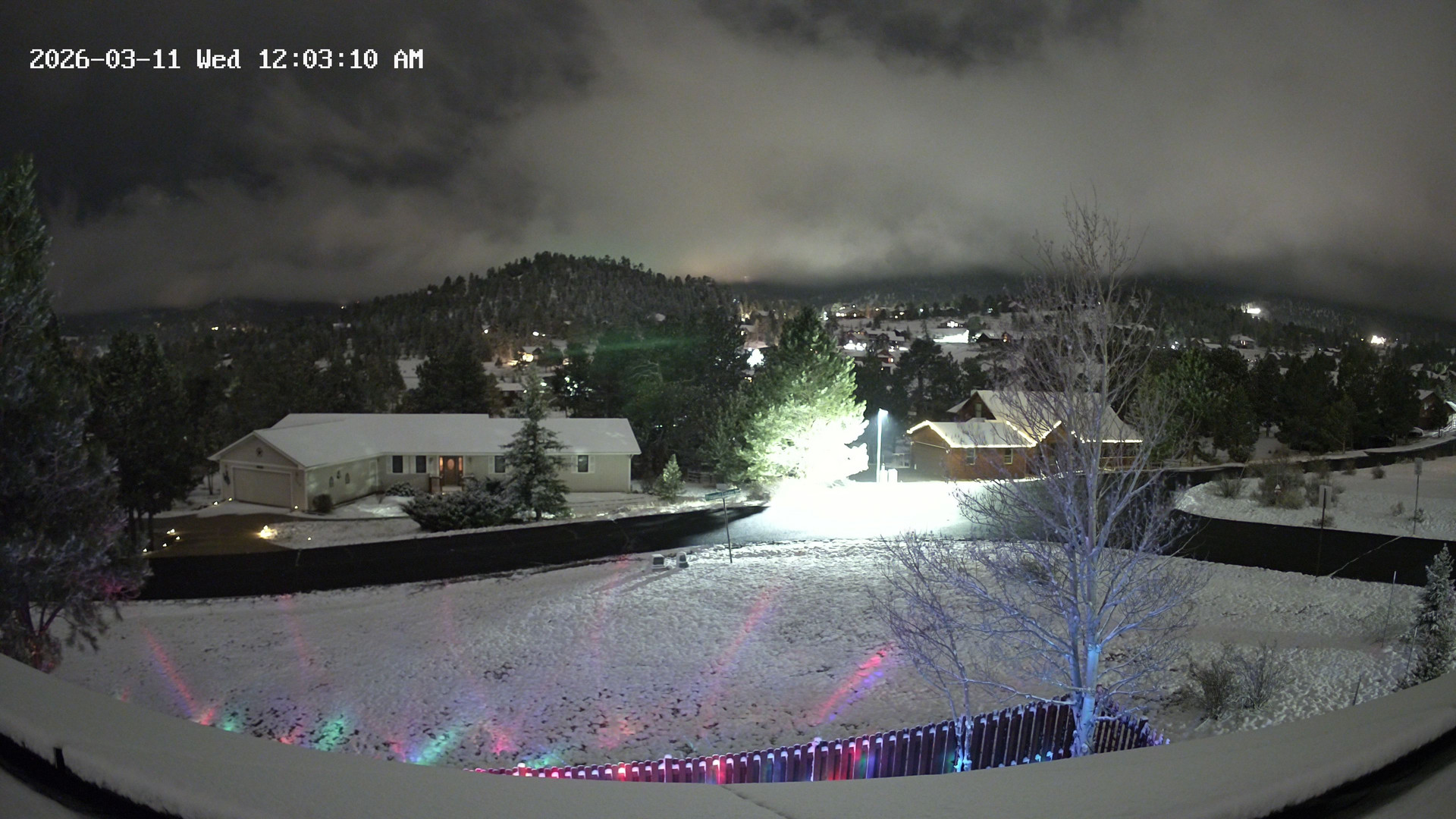 time-lapse frame, Estes Cam webcam