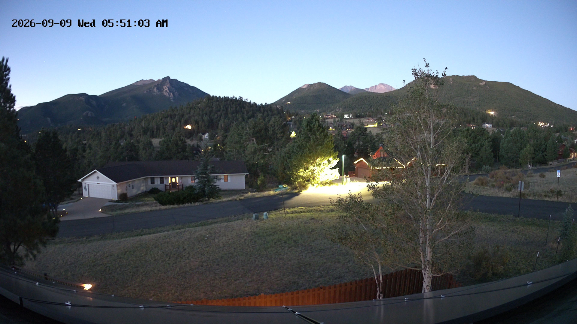 view from Estes Cam on 2026-09-09