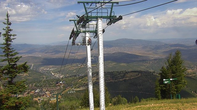 view from Deer Valley Top of Ruby on 2026-08-26