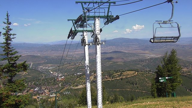 view from Deer Valley Top of Ruby on 2026-08-27