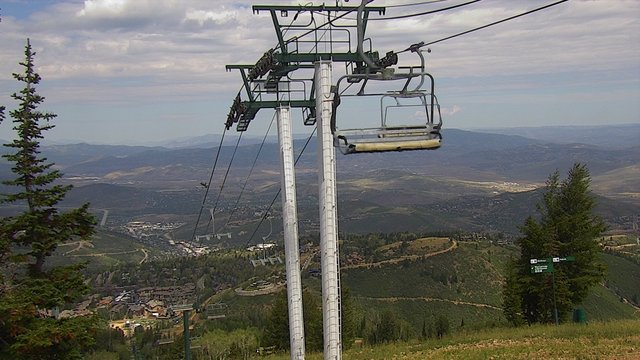 view from Deer Valley Top of Ruby on 2026-08-31