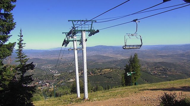 view from Deer Valley Top of Ruby on 2026-09-04