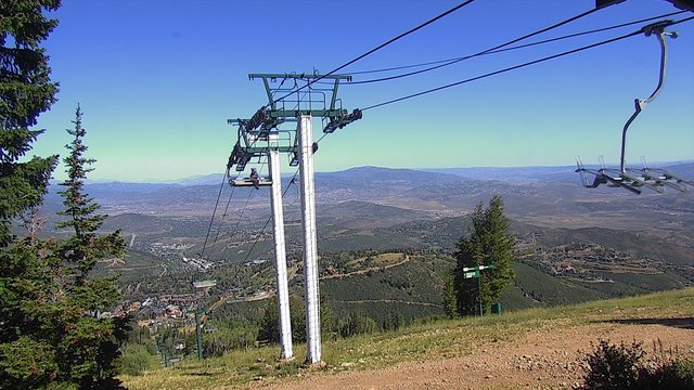 view from Deer Valley Top of Ruby on 2026-09-04