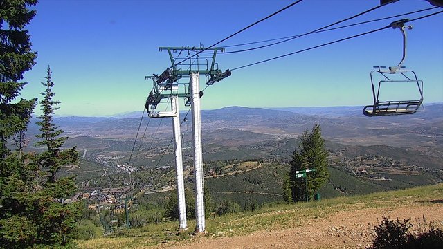 view from Deer Valley Top of Ruby on 2026-09-04