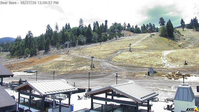view from Bear Mountain Base on 2026-08-27