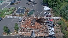 view from Sandpoint Online - Osprey Nest Time-lapse on 2026-08-01