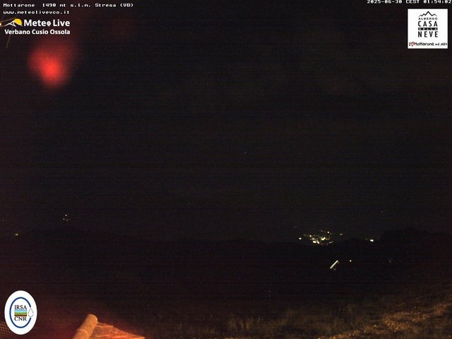 time-lapse frame, Mottarone nord webcam