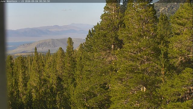 time-lapse frame, Mammoth June Mountain Summit webcam