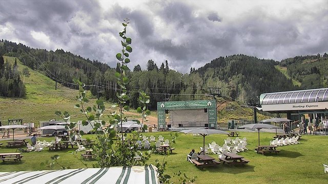 view from Deer Valley Silver Lake Lodge on 2026-09-01