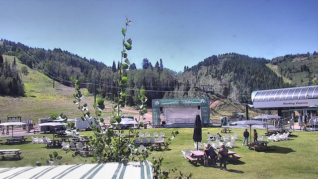 view from Deer Valley Silver Lake Lodge on 2026-09-03