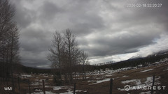view from Never Summer Cam on 2026-02-23
