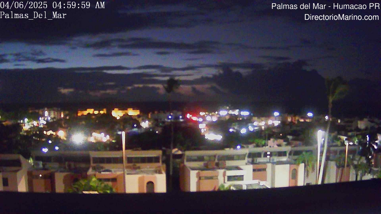 time-lapse frame, PalmasDelMar webcam