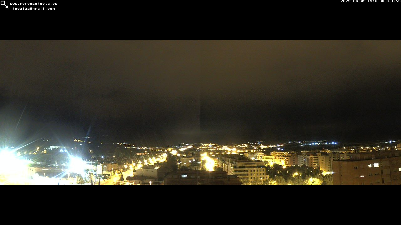 time-lapse frame, LOGROÑO SUR Iregua webcam
