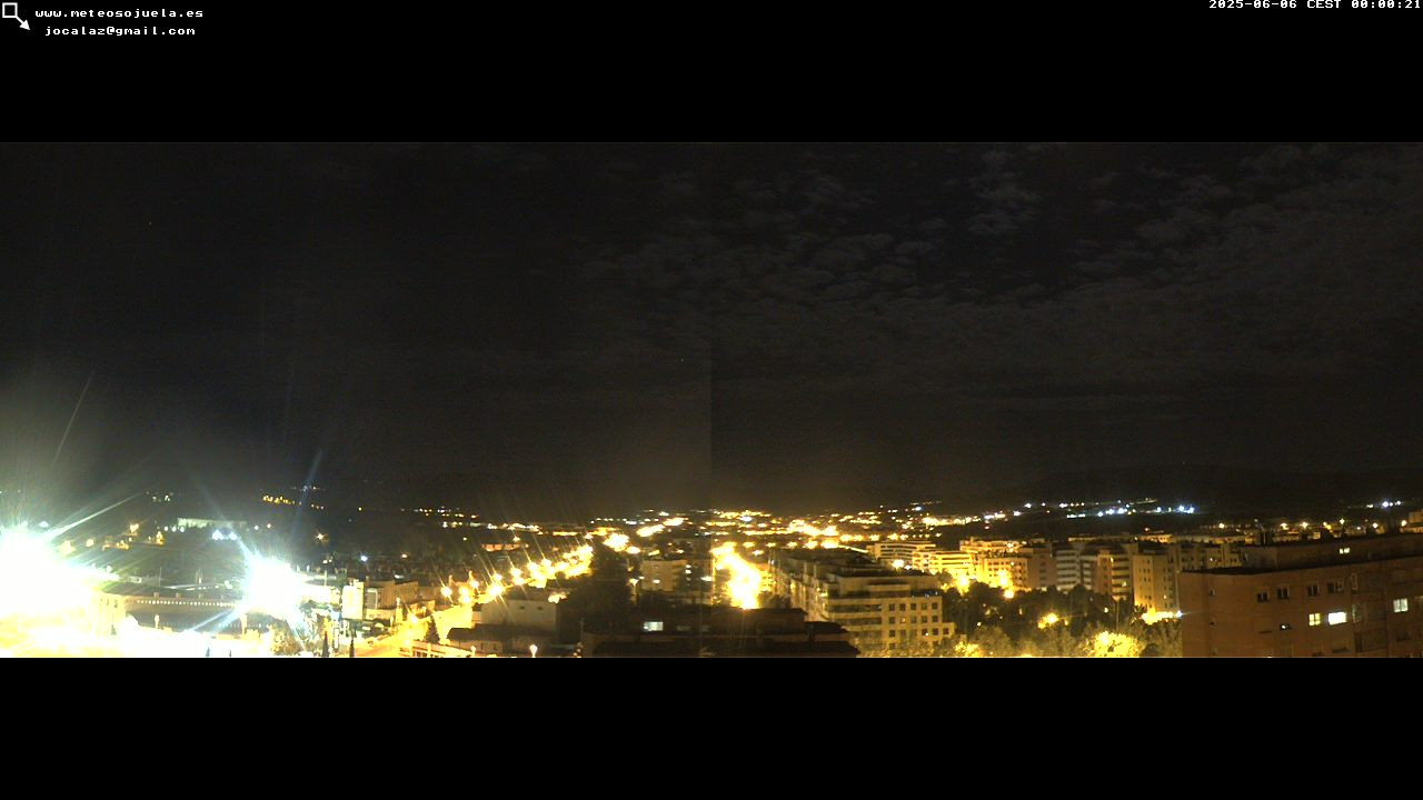 time-lapse frame, LOGROÑO SUR Iregua webcam