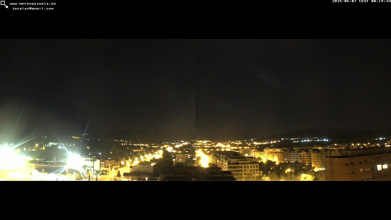 time-lapse frame, LOGROÑO SUR Iregua webcam